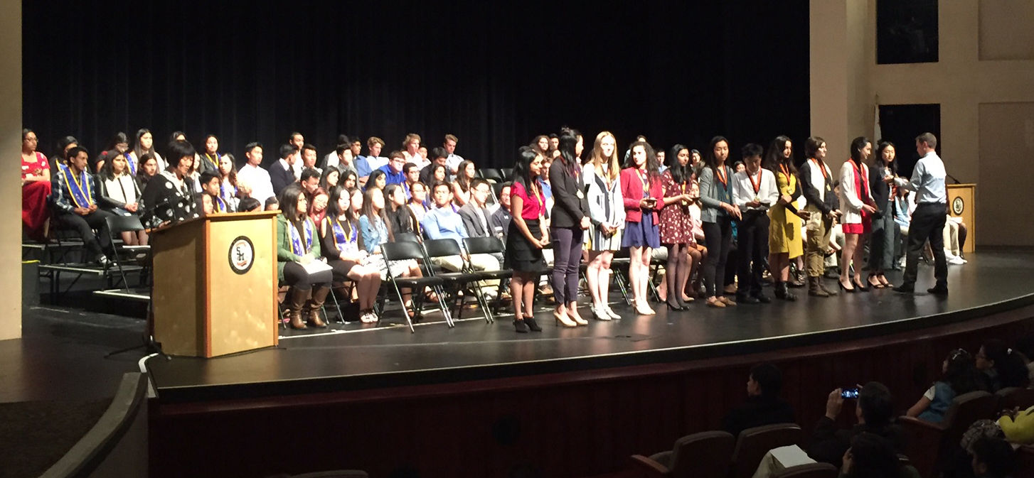 San Mateo High School academic honors